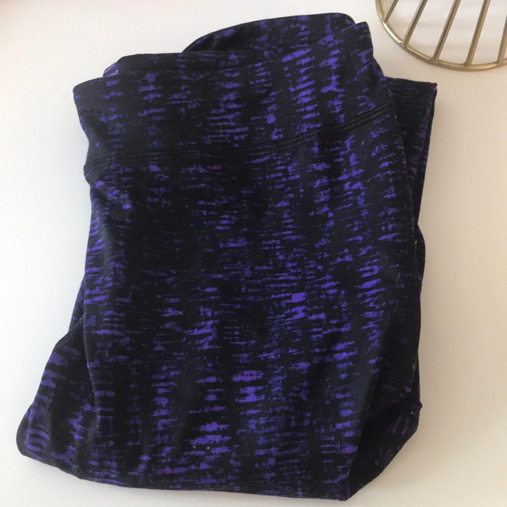 C9 Champion Purple & Black Running Leggings Tights